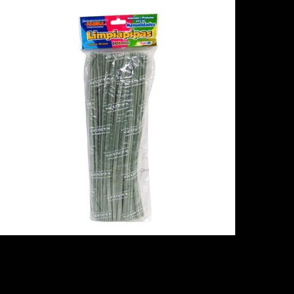 LIMPIAPIPAS BOL. C100 PZ. GRIS PASCUA C.100